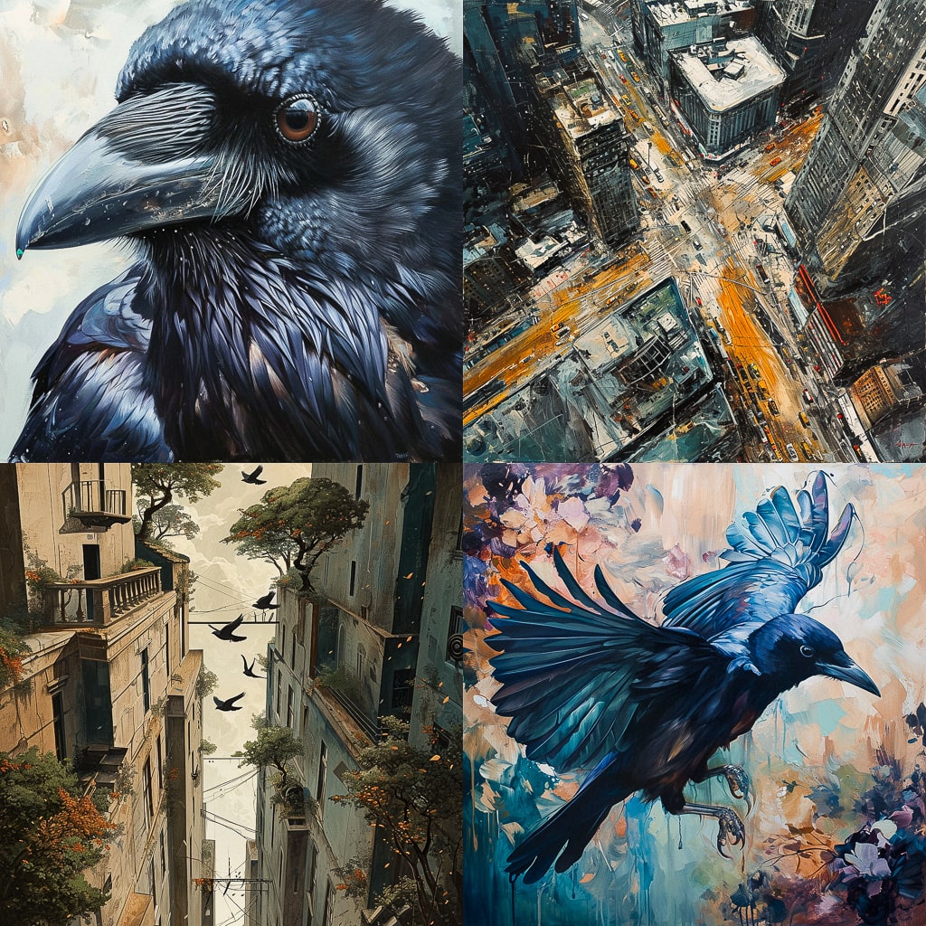 Стиль - Bird's eye view