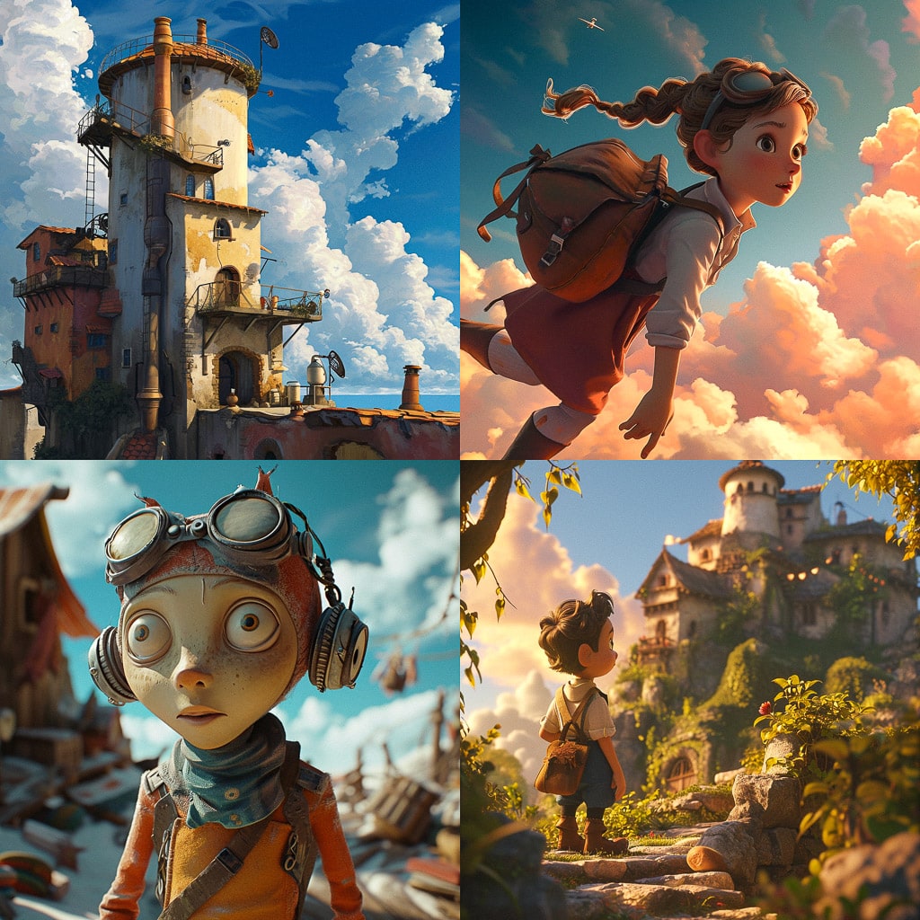 Стиль - Blue Sky Animation Studio