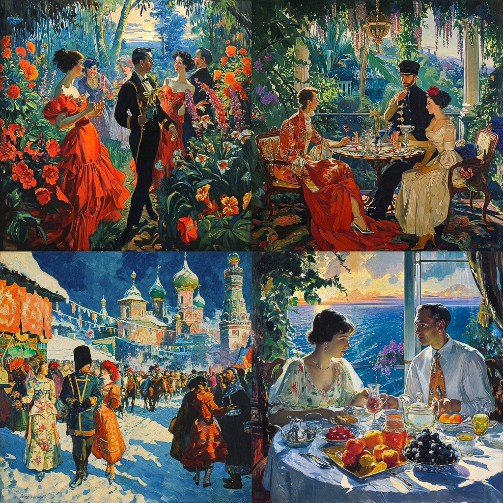 Стиль - Boris Kustodiev