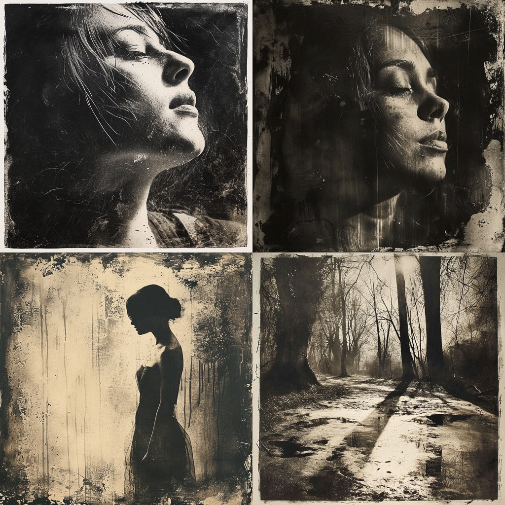 Стиль - Bromoil print