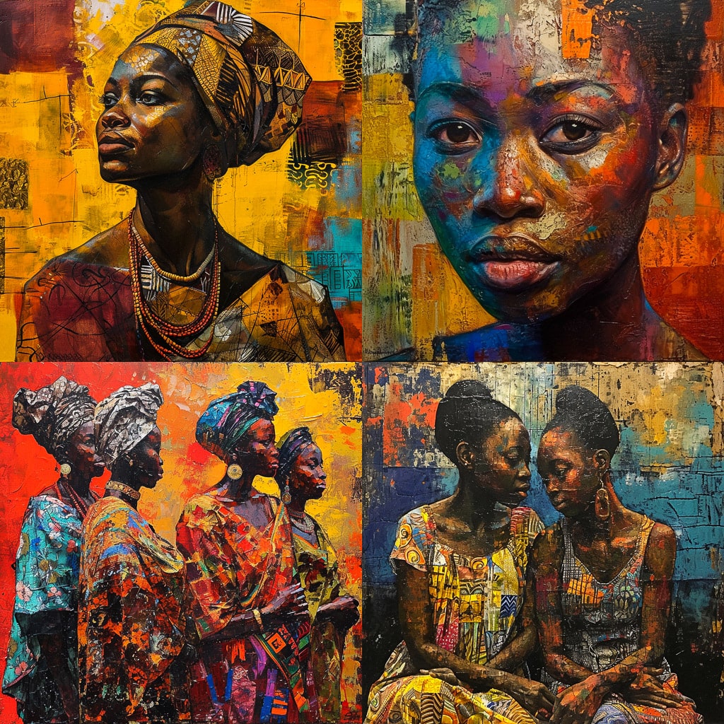 Стиль - Bruce Onobrakpeya