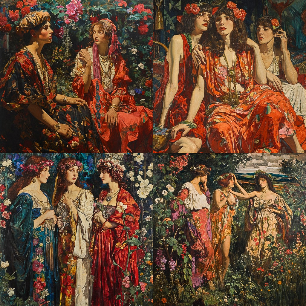 Стиль - Byam Shaw
