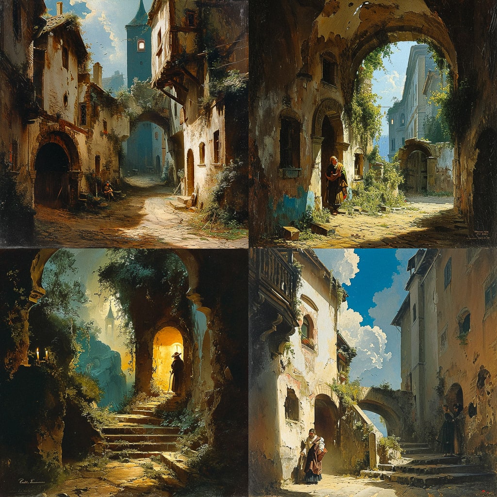 Стиль - Carl Spitzweg
