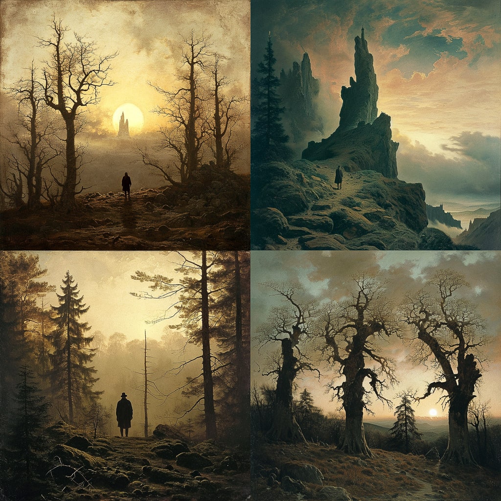 Стиль - Caspar David Friedrich