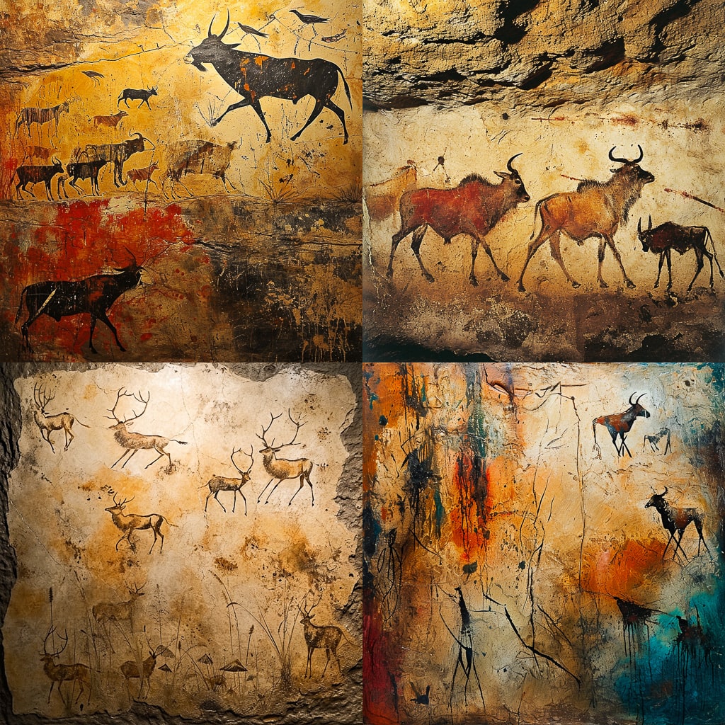 Стиль - Cave painting