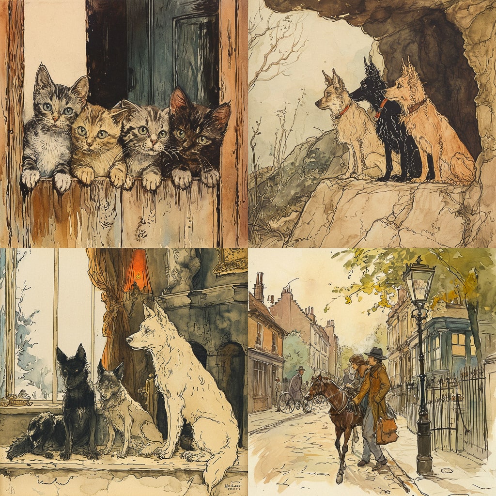 Стиль - Cecil Aldin