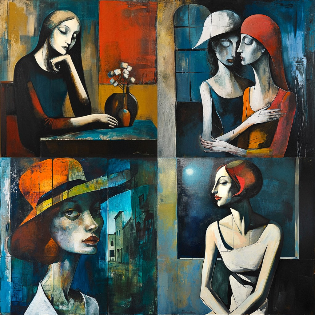 Стиль - Charles Blackman