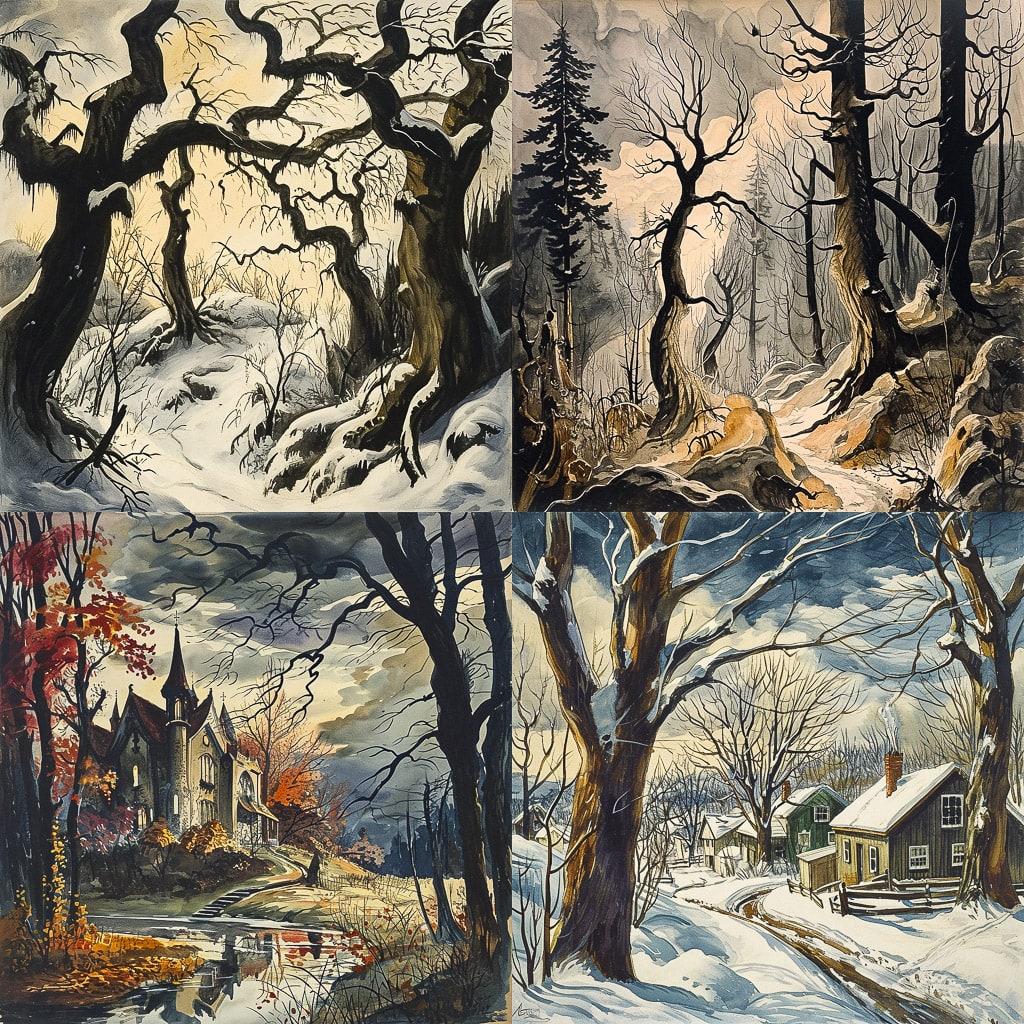 Стиль - Charles E. Burchfield