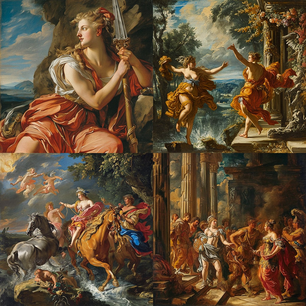 Стиль - Charles Le Brun