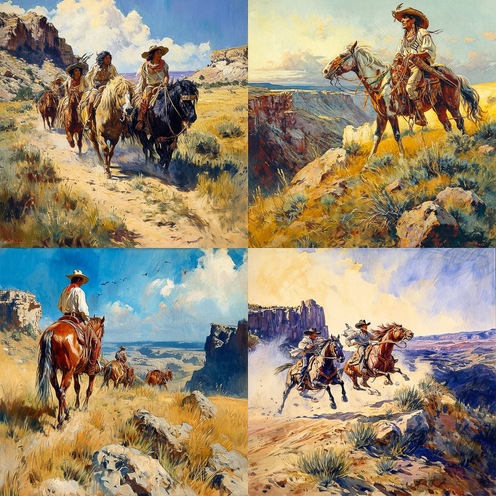 Стиль - Charles Marion Russell