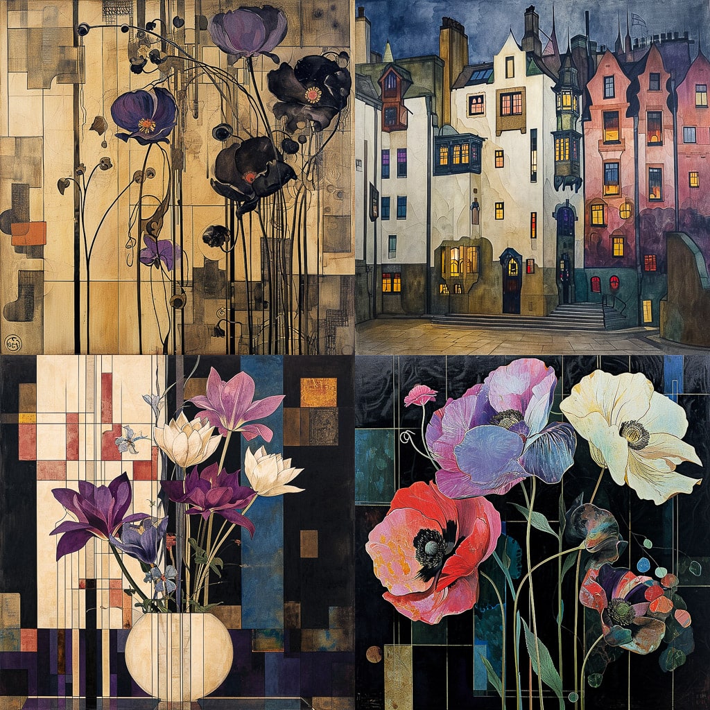 Стиль - Charles Rennie Mackintosh