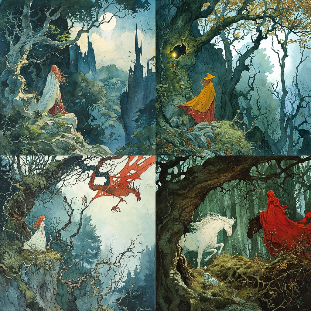 Стиль - Charles Vess