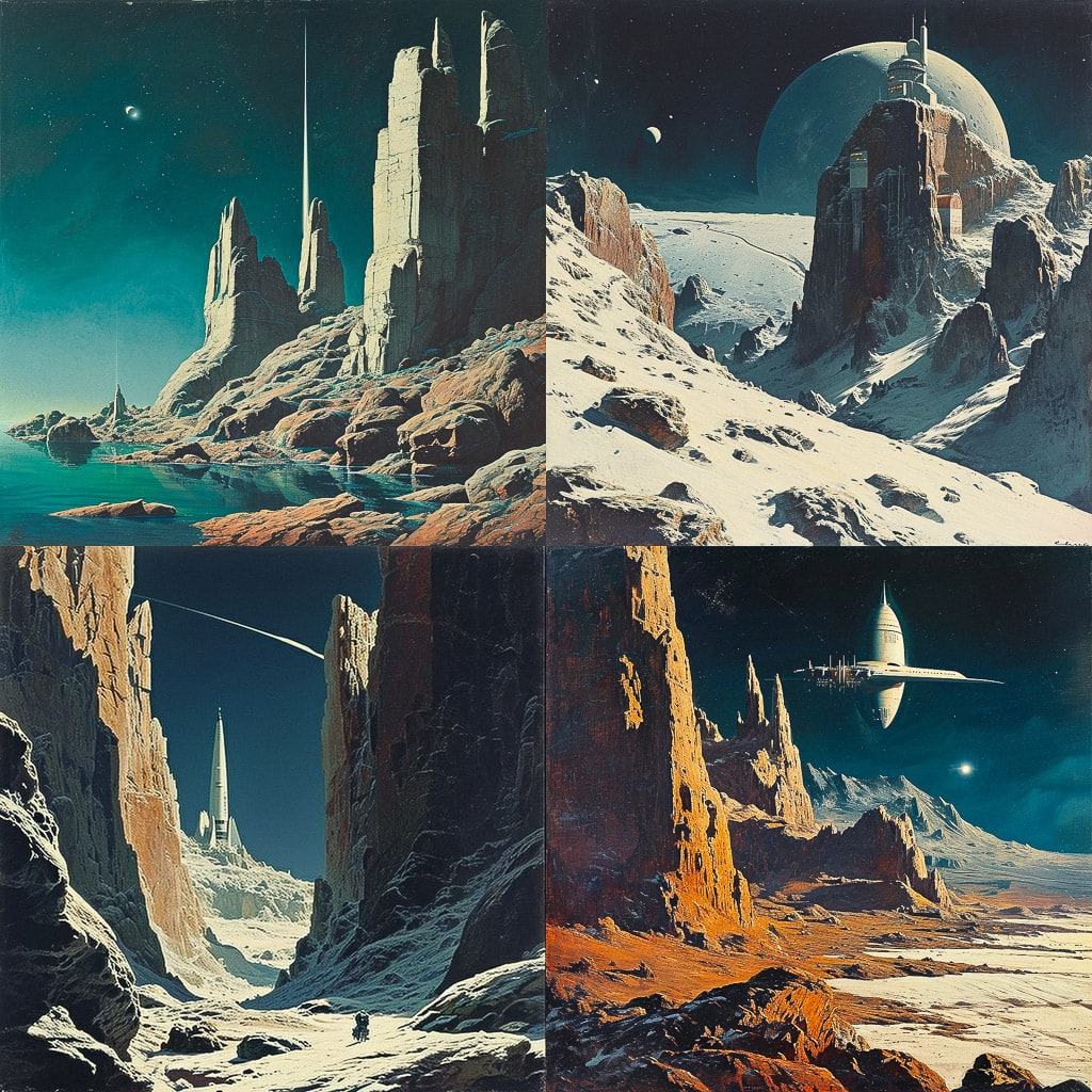 Стиль - Chesley Bonestell