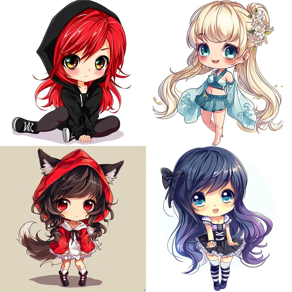 Стиль - Chibi anime style