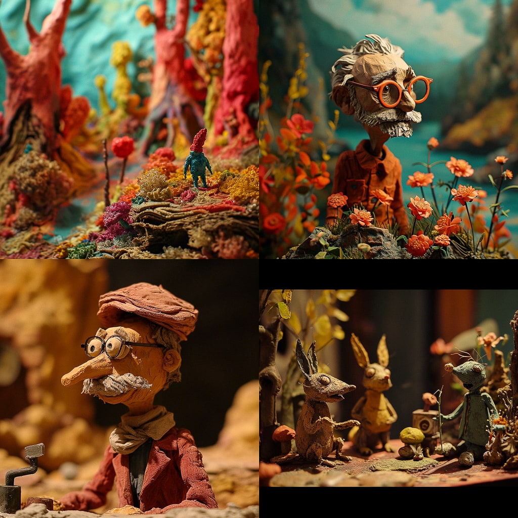 Стиль - Claymation