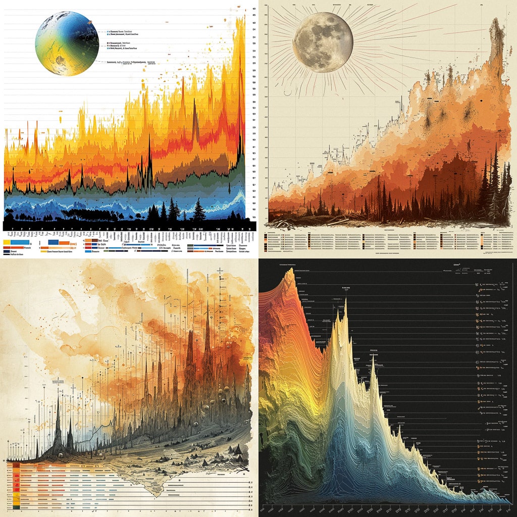 Стиль - Climate history graph