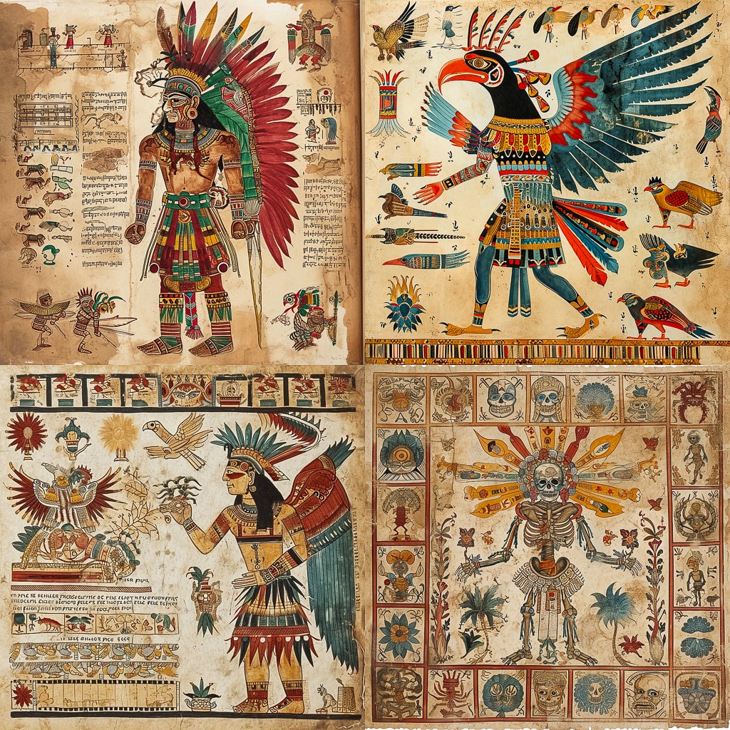 Стиль - Codex Mendoza