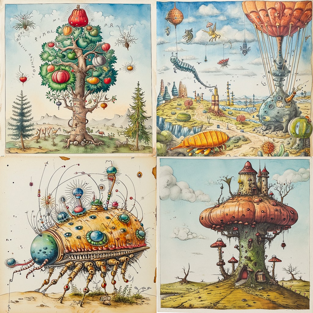 Стиль - Codex Seraphinianus