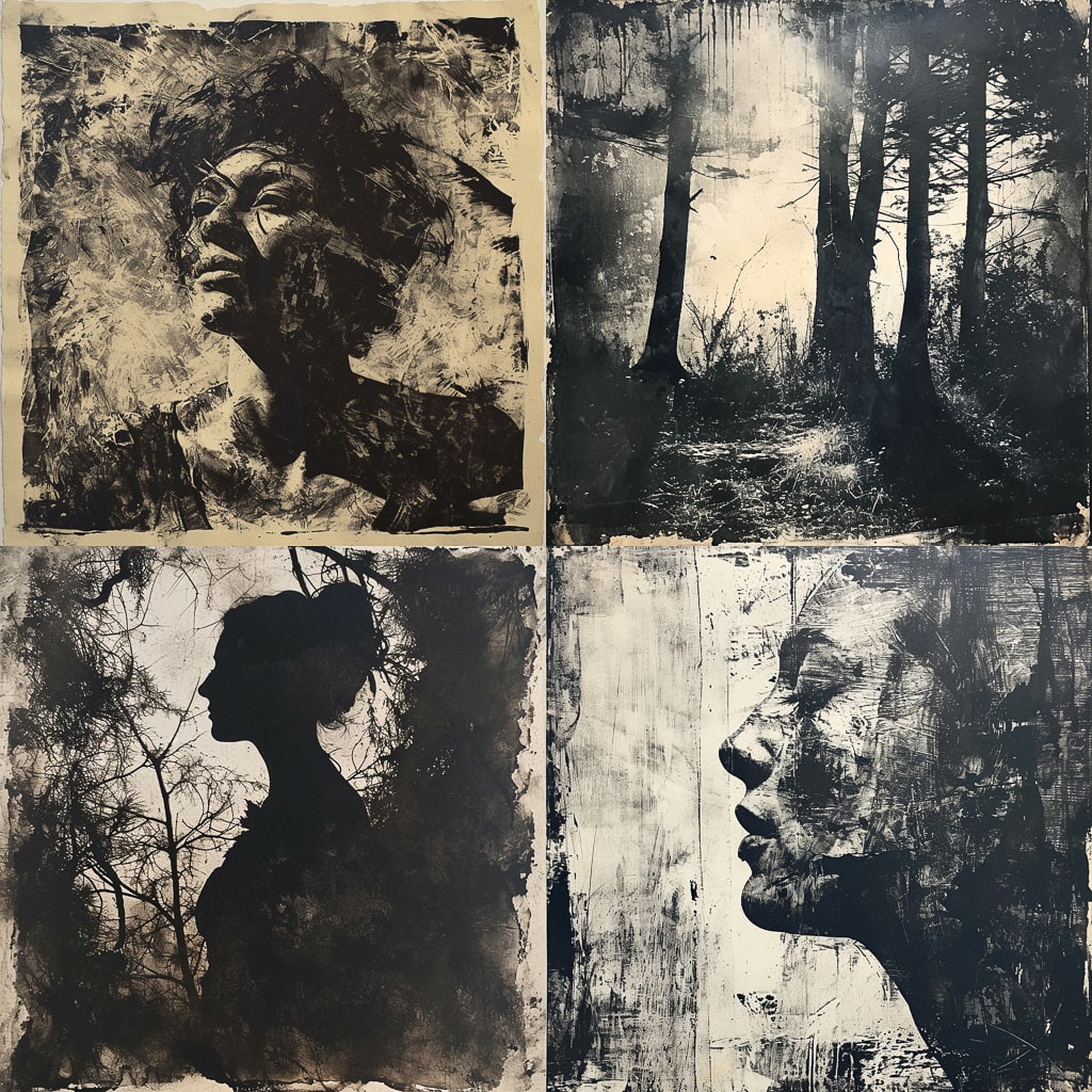 Стиль - Collotype print