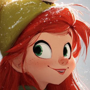 Девочка и воробей