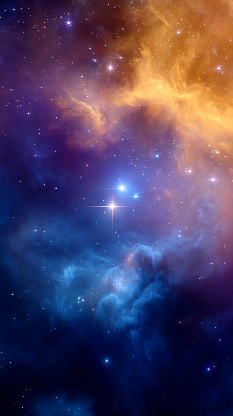 Промпт (промт) для нейросети - Midjourney | Космический вихрь