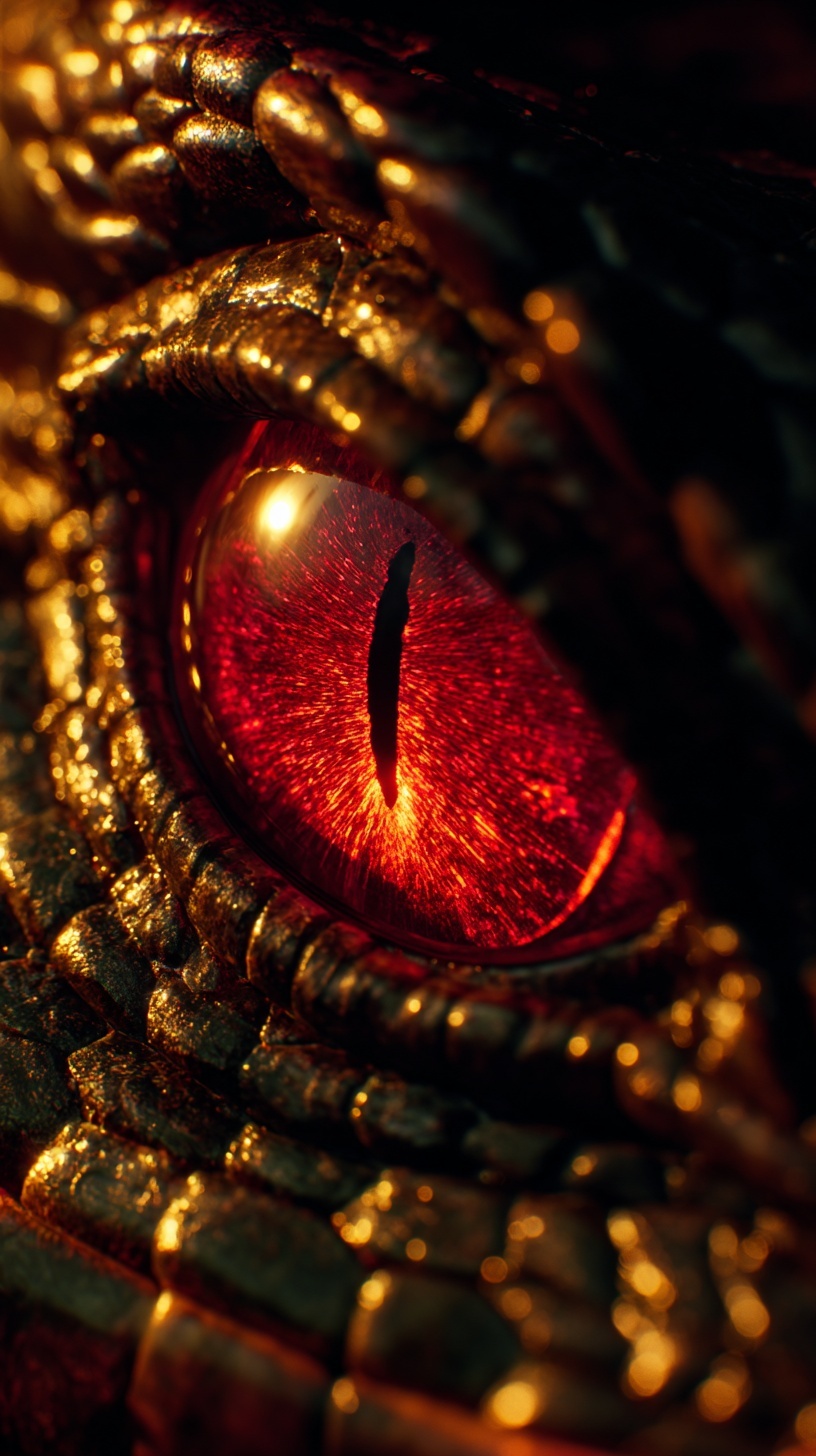 Промпт (промт) для нейросети - Midjourney | Око дракона