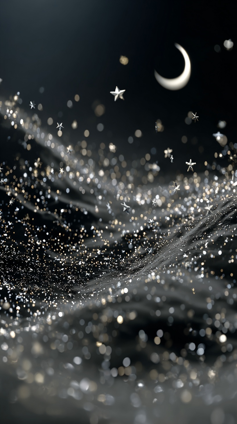 Промпт (промт) для нейросети - Midjourney | Лунный фейерверк