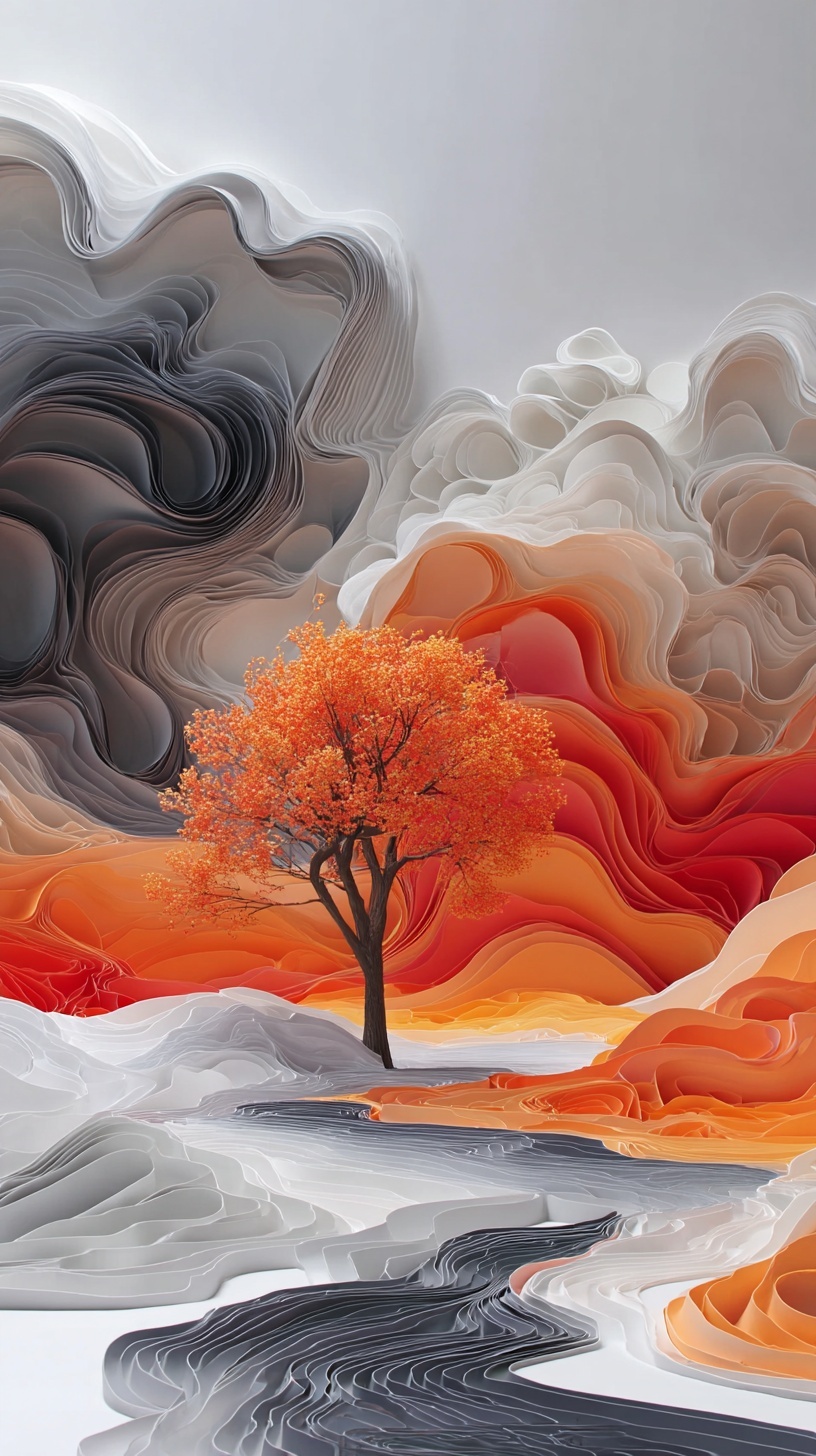 Промпт (промт) для нейросети - Midjourney | Оазис-яблоня