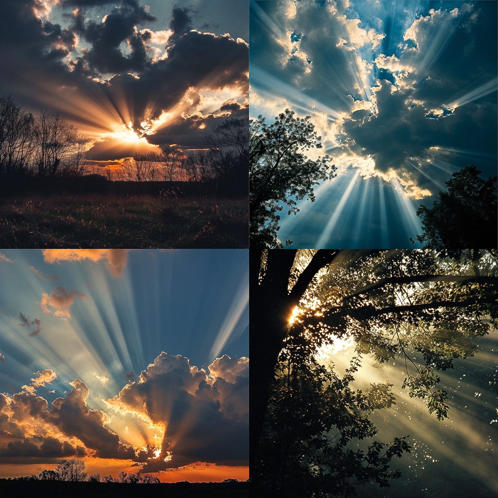 Стиль - Crepuscular rays