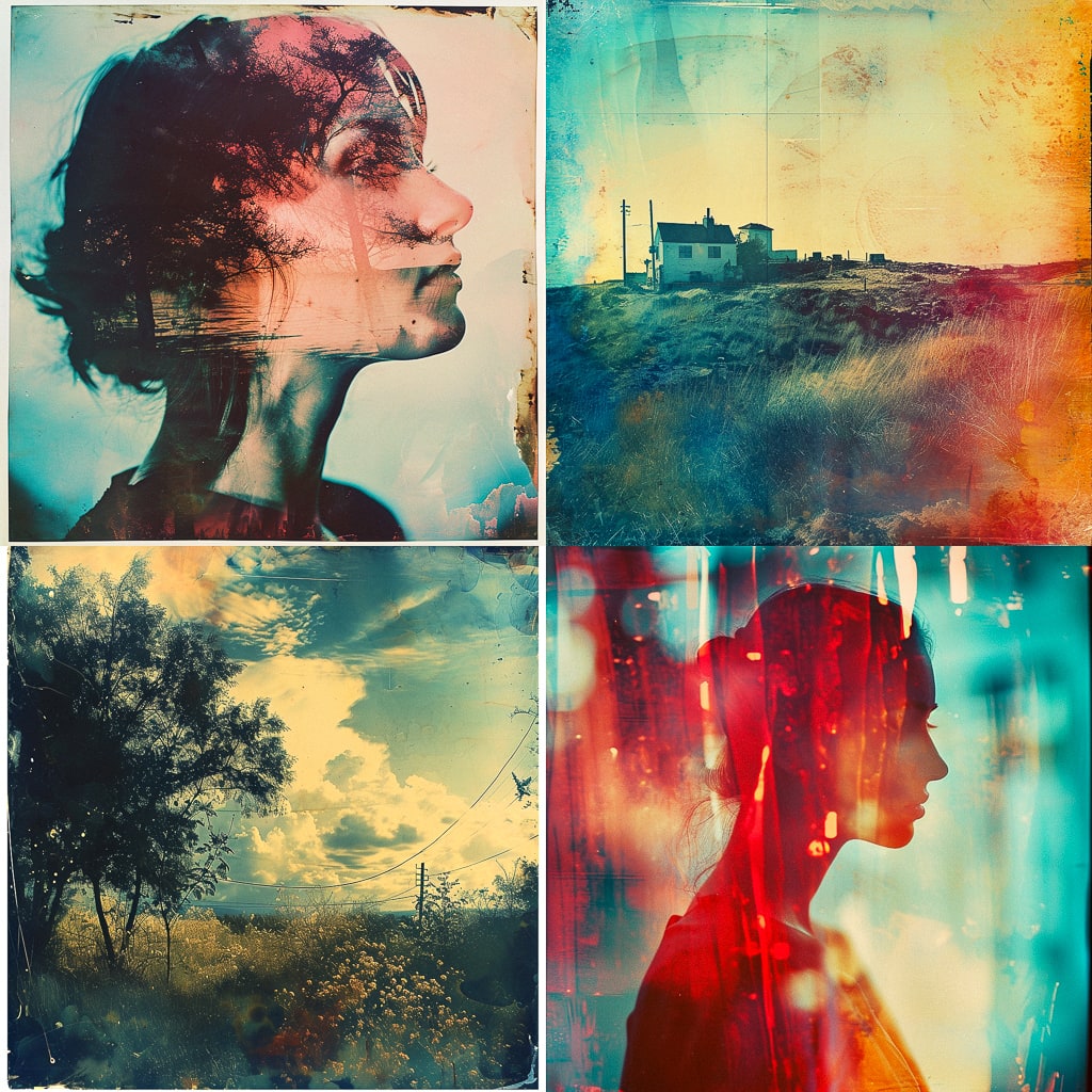 Стиль - Cross processing print