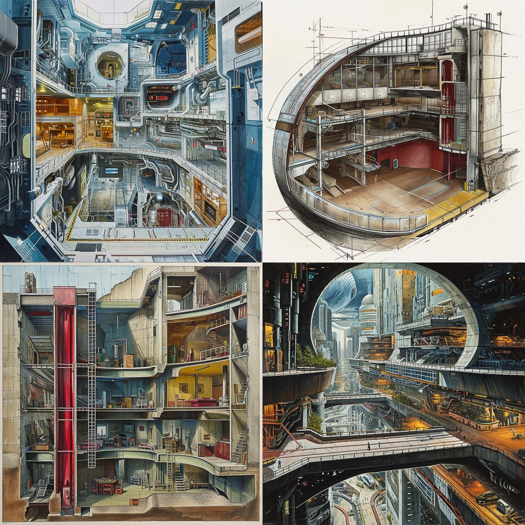 Стиль - Cutaway view