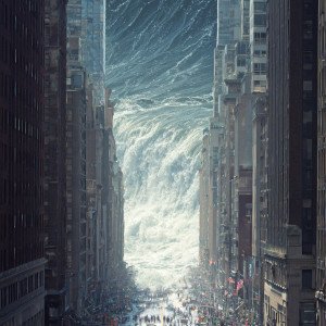 Застывший момент катастрофы