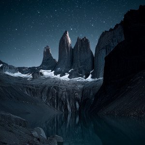 Пейзаж Торрес-дель-Пайне