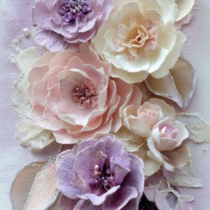 Бархат и бумажные розы