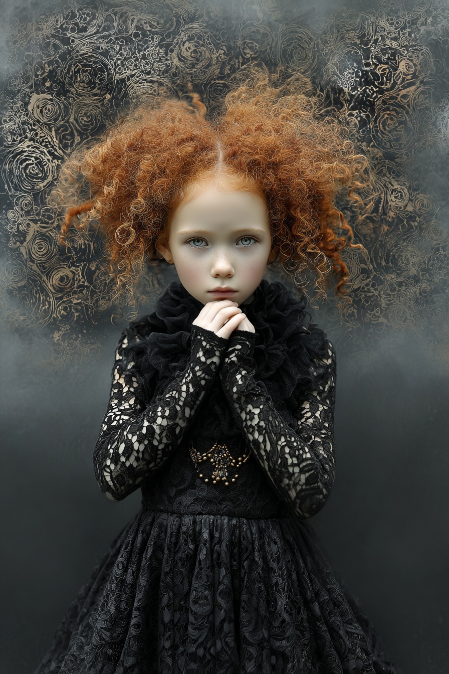 Промпт (промт) для нейросети - Midjourney | Кудри и кружево