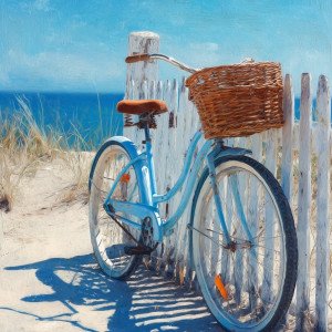 Велосипед у пляжа