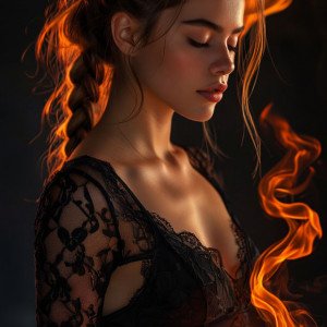 Тайна в кружевах и огне