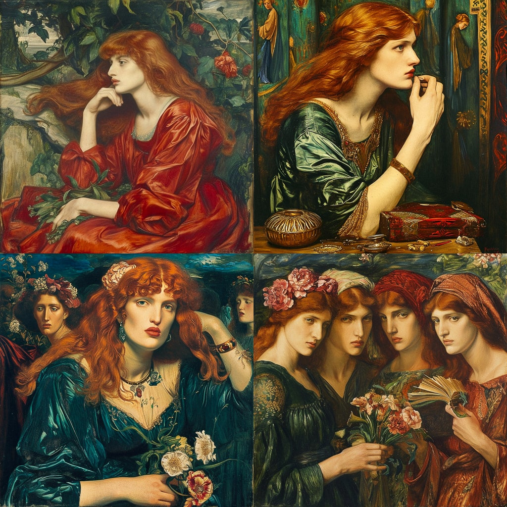 Стиль - Dante Gabriel Rossetti
