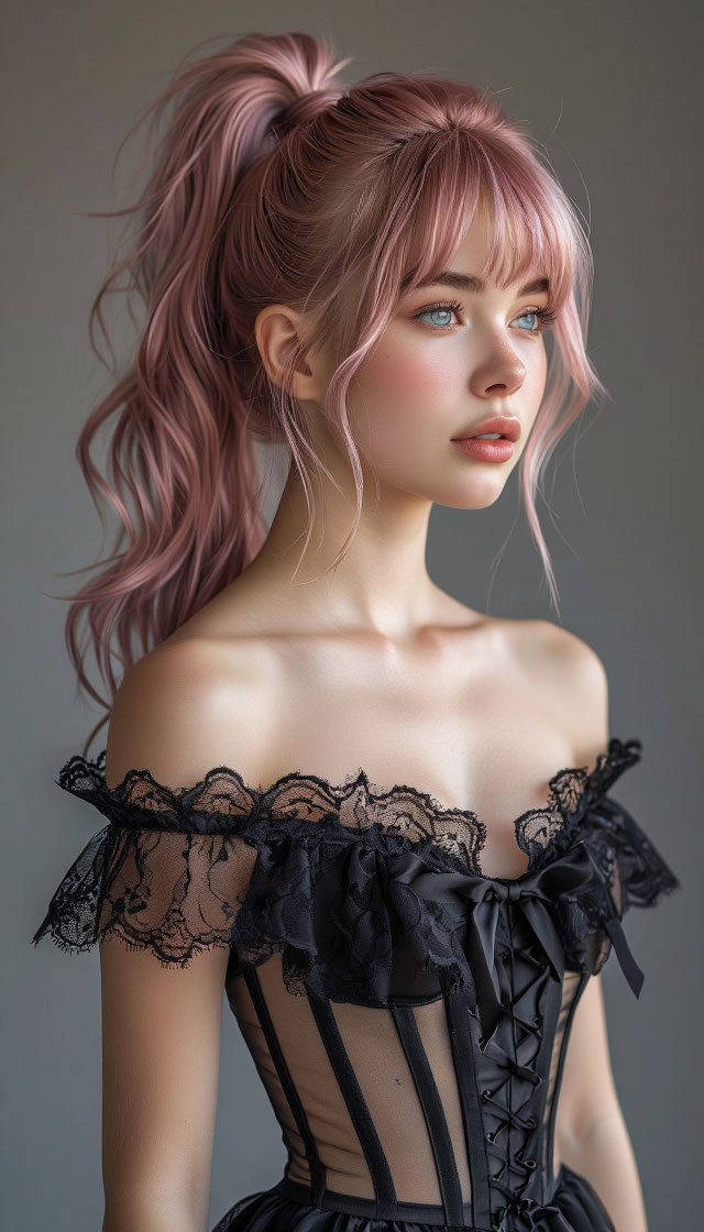 Промпт (промт) для нейросети - Шедеврум | Нежность и кружево