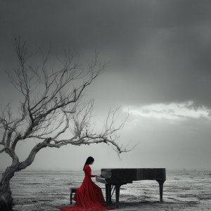 Красная нота в пустоте