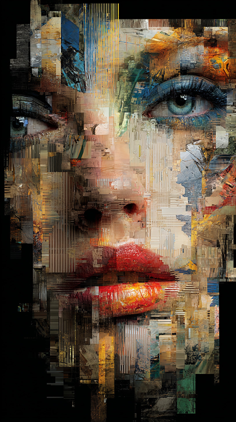 Промпт (промт) для нейросети - Midjourney | Сон в искажении