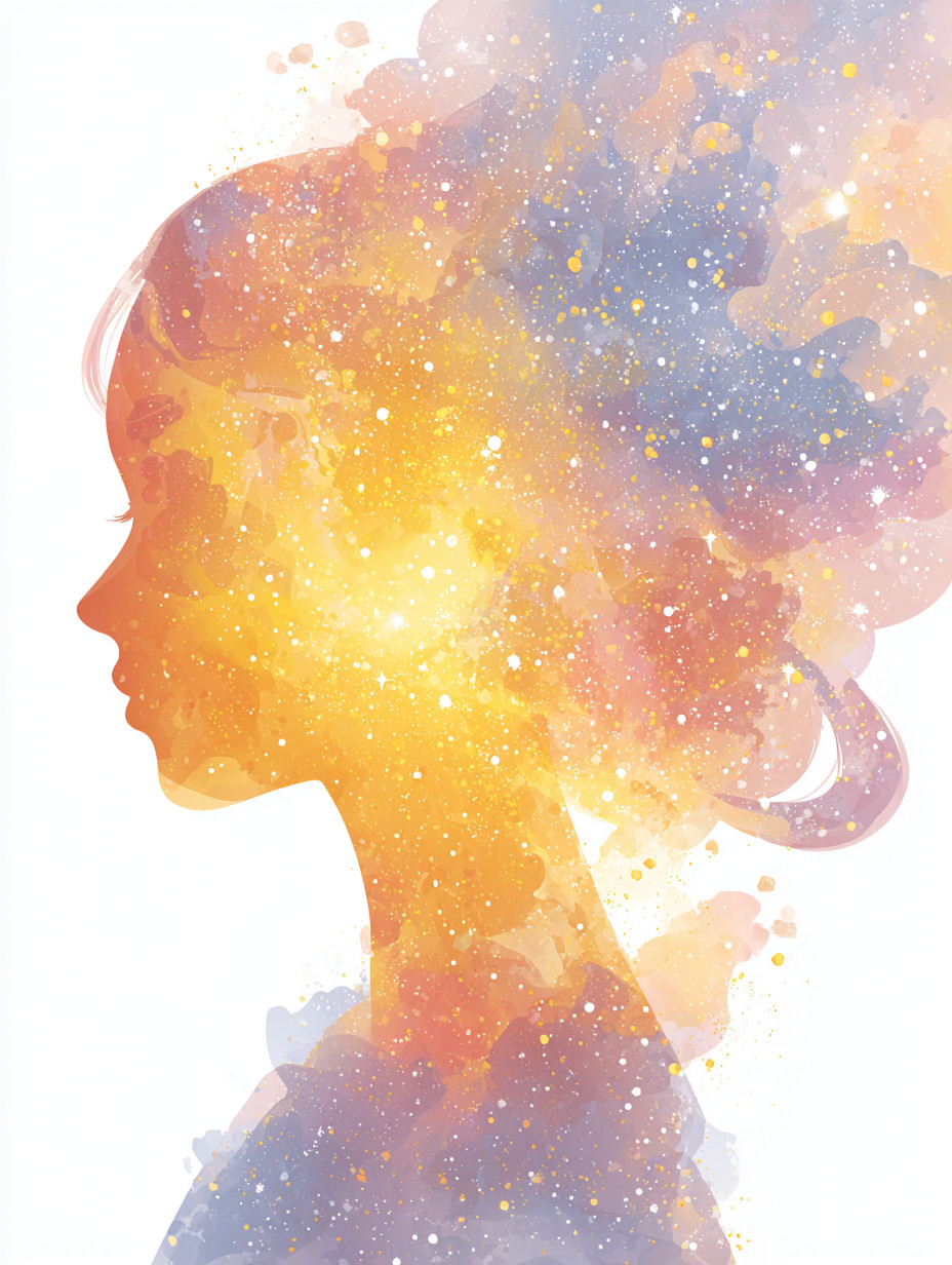 Промпт (промт) для нейросети - Midjourney | Свет внутреннего мира