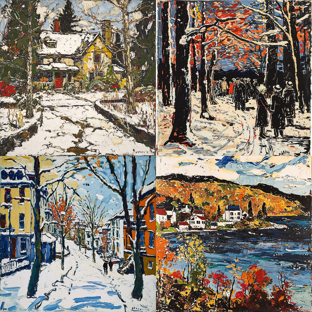 Стиль - David Brown Milne