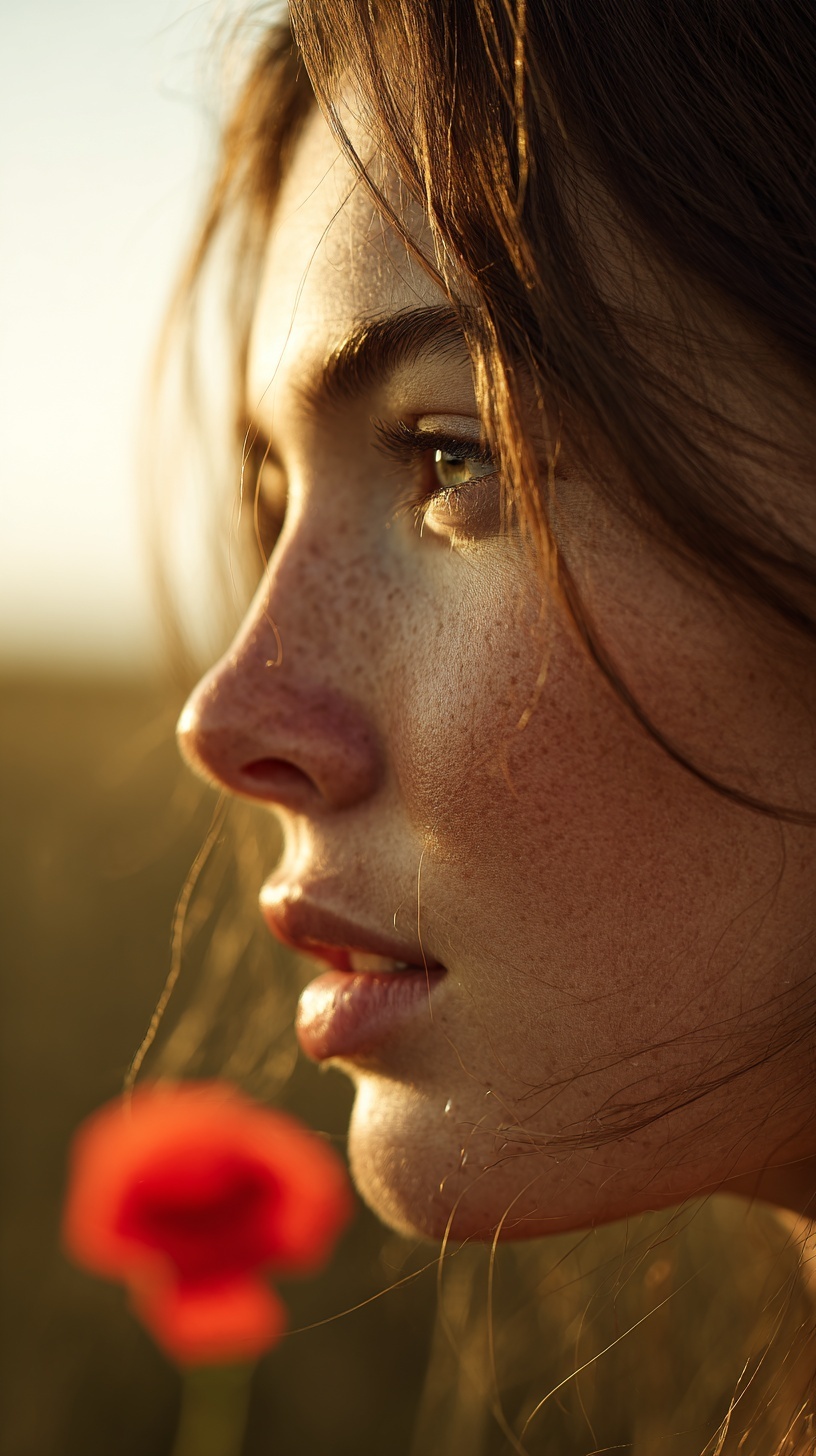 Промпт (промт) для нейросети - Midjourney | Взгляд на луг