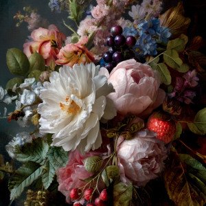 Цветы в кьяроскуро