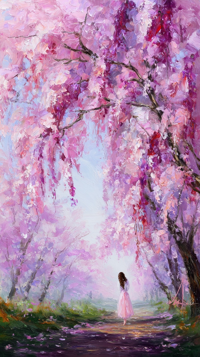 Промпт (промт) для нейросети - Midjourney | Розовый занавес