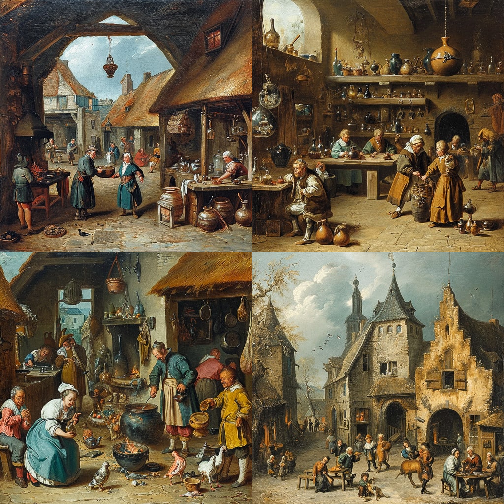 Стиль - David Teniers the Younger