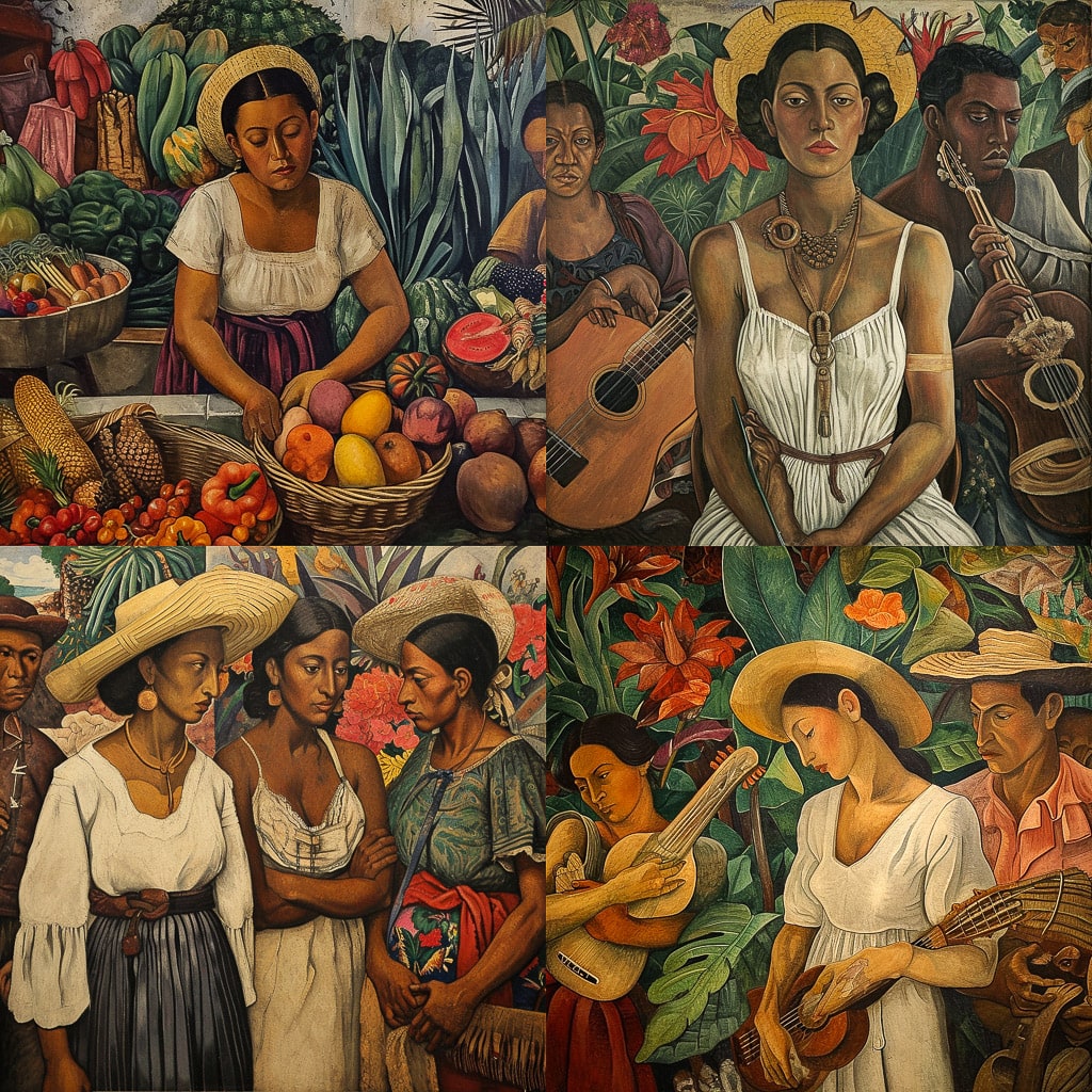 Стиль - Diego Rivera