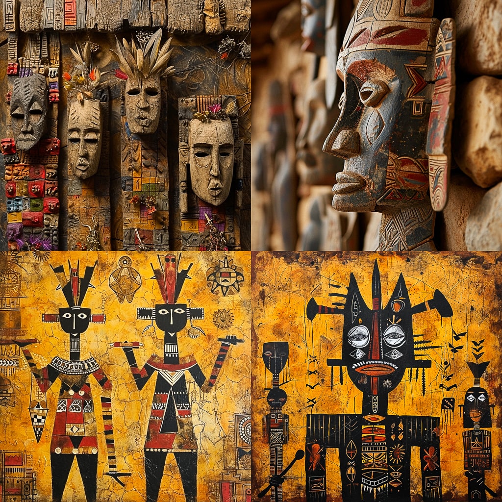 Стиль - Dogon art