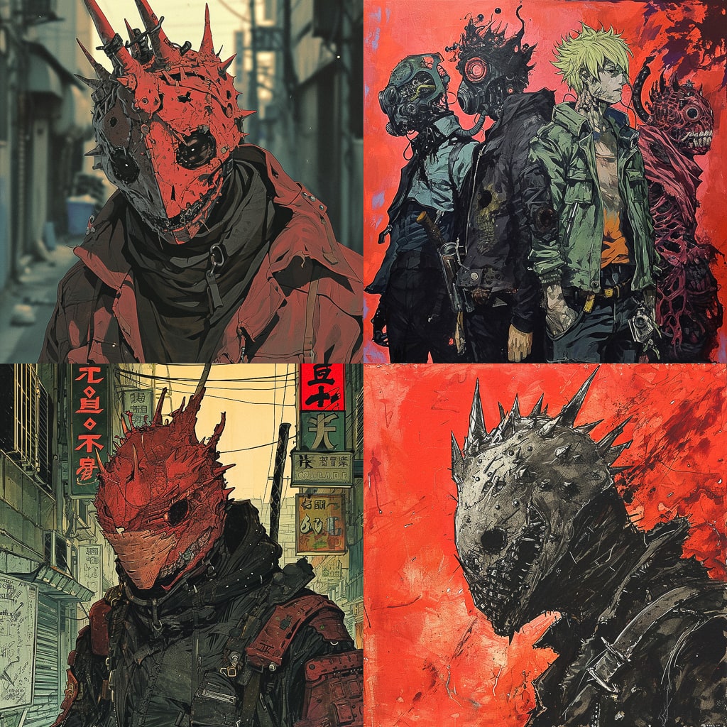 Стиль - Dorohedoro